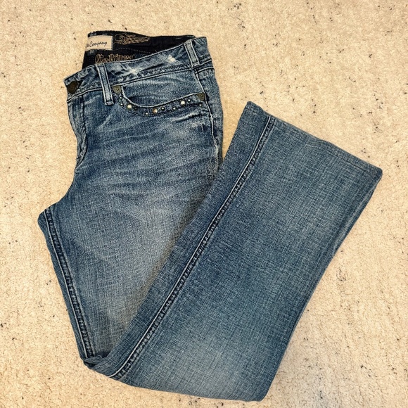 J & Company Denim - J & Company Detailed Denim Jeans